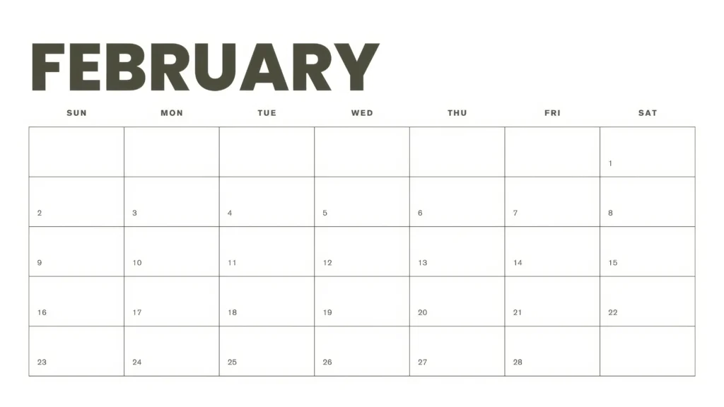 february