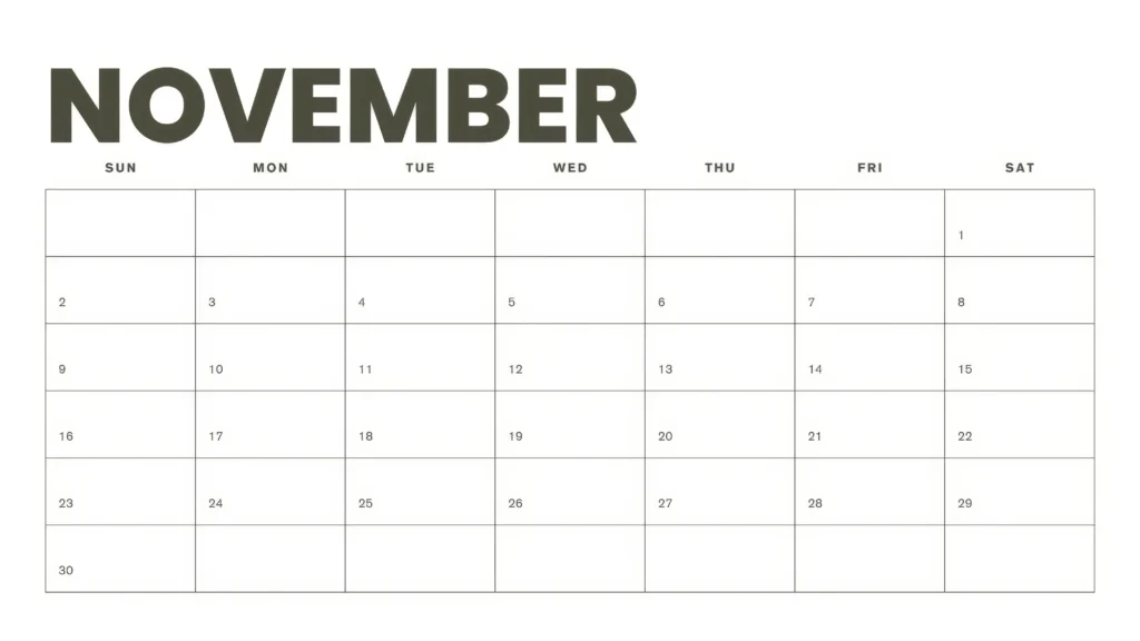 november